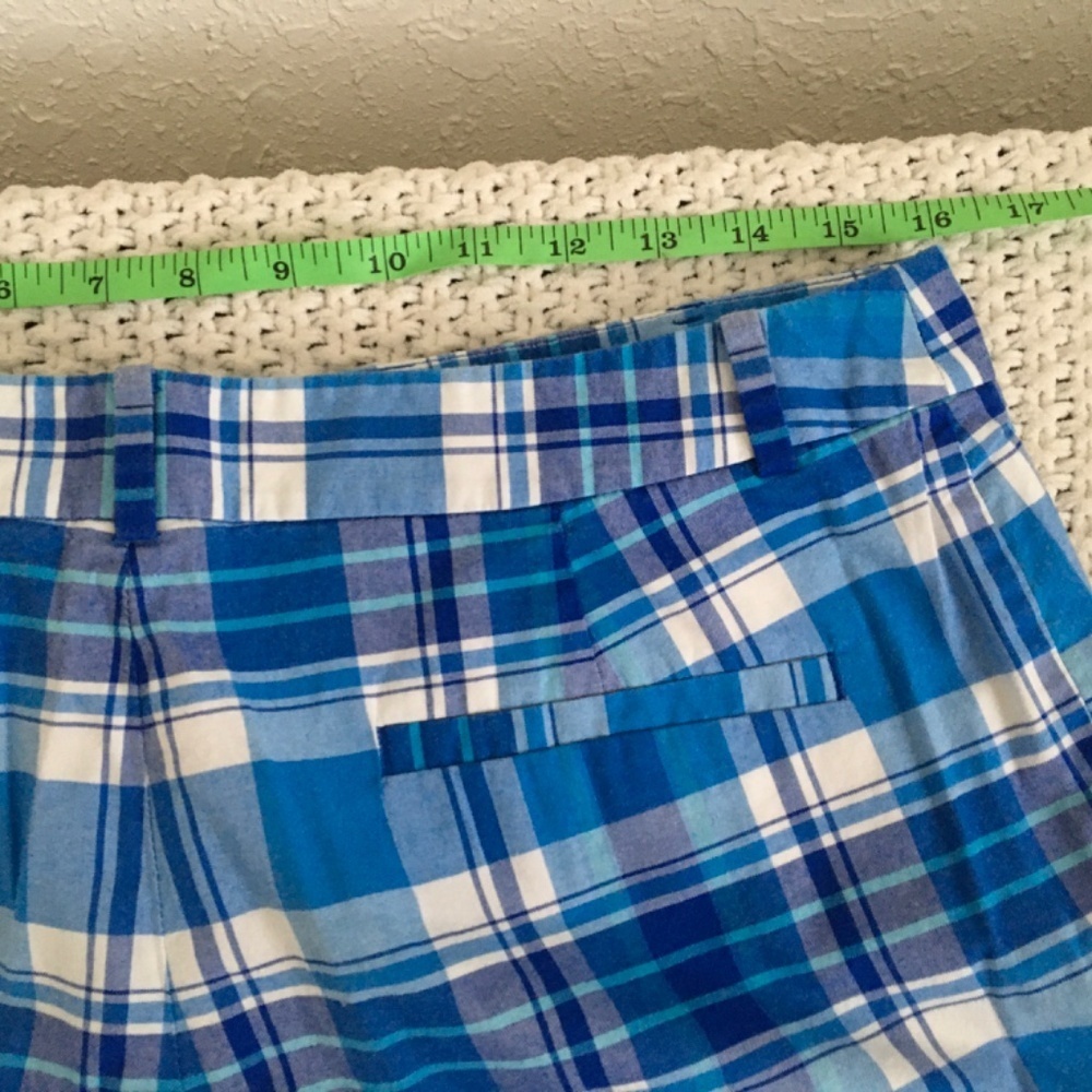Ralph Lauren checkered Bermuda Golf Shorts woman size 8 - Picture 6 of 8